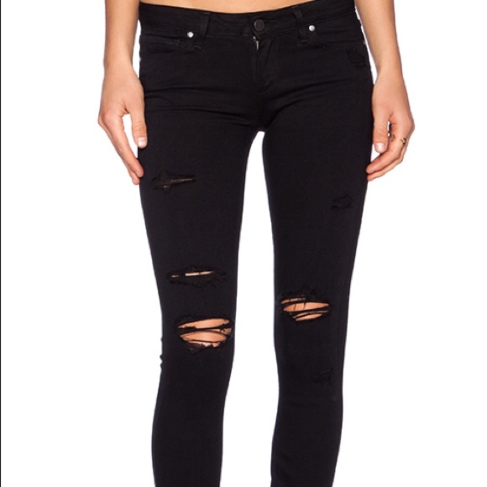 Paige Verdugo Ultra Skinny distressed jeans